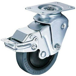 ハンマーキャスターセールス クッションキャスター　自在SP付　ゴム車　線径2.9mm　935BBEFR10029BAR01 935BBEFR10029BAR01