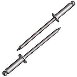 ロブテックス ブラインドリベット（1000本入）　ステンレス/ステンレス　4-8　NST48 NST48