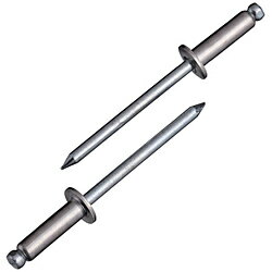 ロブテックス ブラインドリベット（500本入）　ステンレス/スティール　6-12　NSS612 NSS612