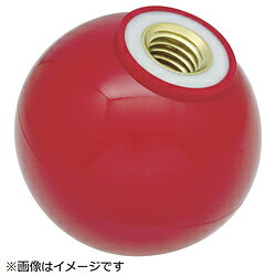 トラスコ中山 樹脂製握り玉 芯金付 赤 Φ40XM12mm PTPC4012R PTPC4012R(4.0)
