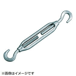樂天商城 - トラスコ中山 枠式ターンバックル フック＆フックタイプ ねじ径3／8 TTB05 TTB05