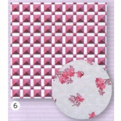 【在庫限り】 パール リバーシブルメガネ拭き コスモスRPP（6） 【864】