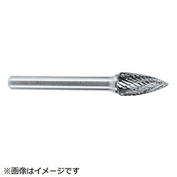 スティング 超硬バーシャンク径6ミリ(ポイント型)シングルカット(刃径:16.0 SB4C05S SB4C05S