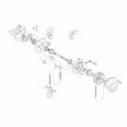 キトー CB010用部品　シタフック1式　C3BA01010213 C3BA01010213