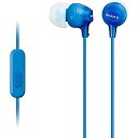 SONY(ソニー) MDR-EX15AP(ブルー)MDR-EX15AP LI カナル型イヤホン MDREX15APLI