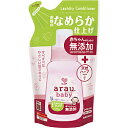 サラヤ 【arau(アラウ)】ベビー仕上げ剤　つめかえ用（440ml）〔赤ちゃん用衣類洗剤 〕