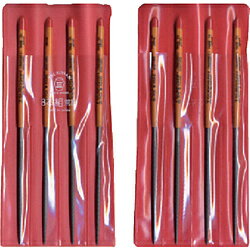 ツボサン MA008-01 ツボサン 組ヤスリ 8本組 丸 荒目 MA00801