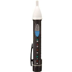 ■検電機能を兼ね備えた非接触タイプのペン型検相器です。■三相三線、三相四線式配電線における相順のずれ（正相・逆相・同相）を検出できます。■LEDとブザーにより、耳と目で検相、検電の確認ができます。■従来のケーブル式検相器に比べ、短時間で作業が出来ます。■ペン型なので携帯に便利です。【仕様】・動作電圧範囲： AC100～1000V・幅（mm）： 21・奥行（mm）： 26・高さ（mm）： 153・電源： 単4乾電池×2本（別売）・周波数（Hz）： 45～65・検出通知手段： LEDとブザー・防塵・防水規格： IP53検電機能を兼ね備えた非接触タイプのペン型検相器です。