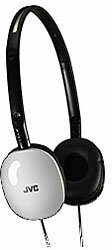 JVCケンウッド HA-S160-W(ホワイト)＜1.2mコード＞【本体100g以下】 密閉型ヘッドホン HAS160W [振込不可]