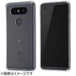 レイアウト isai Beat LGV34用　ハイブリッドケース　クリア　RT-LG34VCC2/C RTLG34VCC2C 【864】 [振込不可]