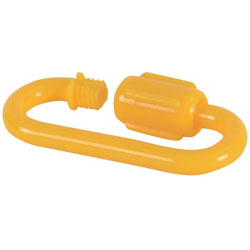 トラスコ中山 TRUSCO　プラカラビナ　蛍光イエロー　6MM　2ケ入　TCK6LY TCK6LY