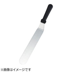 画像はイメージの場合があります。あらかじめご了承ください。TKGキッチンツールシリーズ「L型ステンレススパチュラ」■刃渡り260mm仕様　・クリームやジャムなどを均一に塗るお菓子作り　・ピュレなど半液体状の裏ごしの作業　などにご利用いただけます。■L型　スパチュラ部と柄の間に段差があるタイプです。刃先をケーキなどの底面に抜き差ししやすくなっています。※TKGキッチンツールシリーズでは異なる刃渡り仕様やL型（スパチュラ部と柄の間に段差があるタイプ）も用意しています。【TKGキッチンツールシリーズ】　野菜やフルーツ、肉、魚介類などの「切る」「削る」「剥ぐ」「くり抜く」といった作業に便利なアイテムです。一体形成で柄の間に隙間がなく、汚れが溜まらず衛生的です。食洗機にも対応しています。TKGキッチンツールシリーズ「L型ステンレススパチュラ」