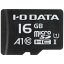 IO DATA(アイオーデータ) MSDA1-16G　A1/UHS-Iスピードクラス1対応 [microSDHCカード/16GB] MSDA116G