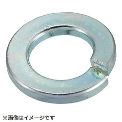 トラスコ中山 スプリングワッシャー 三価白 サイズM6 123個入 B7280006 B7280006