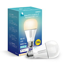 TPLINK KL110 スマートLEDランプ KASAスマート ホワイト [E26 /電球色 /1個 /一般電球形 /広配光タイプ] KL110