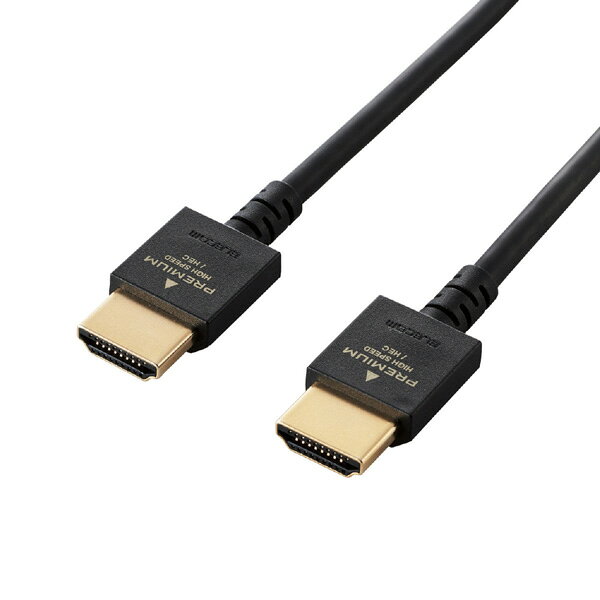 ELECOM(エレコム) 2.0m［HDMI ⇔ HDMI］　HDR・4K・イーサネット対応 Premium HDMI...