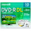 maxell ϿDVD-R DL 2ؼۥ磻ȥǥCPRMб 28®10ѥå DRD215WPE10S DRD215WPE10S