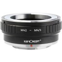 K&F Concept マウントアダプター(M42マウントレンズ → マイクロフォーサーズマウント変換) KF-42M43-2 KF42M432(2)