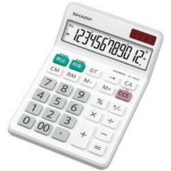 SHARP(シャープ) ナイスサイズタイプ電卓 （12桁） EL-N432X ELN432X 【864】
