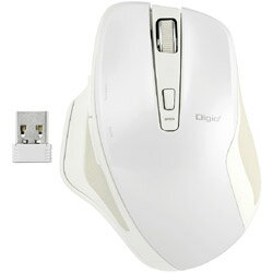 Nakabayashi 無線静音5ボタンBlueLEDマウス Just Fit Curve MUSRKF155W MUSRKF155W