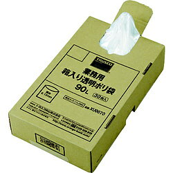 Rakuten - トラスコ中山 TRUSCO　まとめ買い　業務用ポリ袋　透明・箱入　0．15×90L　　（30枚入） XU0090 XU0090