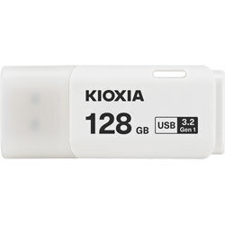 KIOXIA USBメモリ TransMemory U301(Mac/Windows11対応) ホワイト KUC-3A128GW ［128GB /USB TypeA /USB3.2 /キャップ式］ KUC3A128GW 【sof001】 [振込不可] [代引不可]