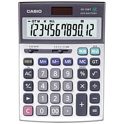 CASIO(カシオ) 電卓 （12桁）　DS-12WT-N DS12WTN