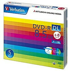 VERBATIMJAPAN Verbatim DHR85HP5V1 （DVD-R DL/8.5GB/DATA/8倍速/5枚/プリンタブル） DHR85HP5V1