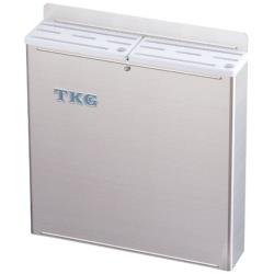 遠藤商事 TKG18-8プラ板付カラーナイフラック 大 Bタイプ 白 ＜AHU701＞ AHU701