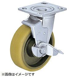 ■極厚の材料をウェルディング加工し、旋回部・軸受部には焼入処理を施しています。■軸受部はラジアルボールベアリング入りで車輪の回転が円滑です。■重量用に特に設計されたキャスターです。【用途】・超重量用。【仕様】・許容荷重（daN）： 500・許容荷重（kgf）： 510・車輪径D（mm）： 150・車輪幅（mm）： 50・取付高H（mm）： 187・取付座A（mm）： 114・取付座B（mm）： 102・取付ピッチX（mm）： 80〜88・取付ピッチY（mm）： 76〜64・取付穴径P（mm）： 13・タイプ： 自在式（ストッパー付）・プレート式・自在式（ストッパー付）極厚の材料をウェルディング加工し、旋回部・軸受部には焼入処理を施しています。