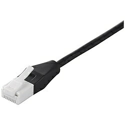 BUFFALO(バッファロー） ツメの折れないLANケーブル カテゴリー6 ストレート スリムタイプ （ブラック・10m）　BCLS6S100BK BCLS6S100BKのサムネイル