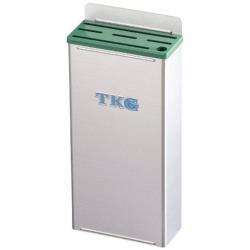 遠藤商事 TKG18-8プラ板付カラーナイフラック 小 Bタイプ 緑 ＜AHU664＞ AHU664