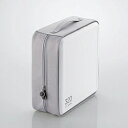 ELECOM(エレコム) CCD-H320WH CD/DVDファスナーケース(320枚収納/ホワイト) CCDH320WH