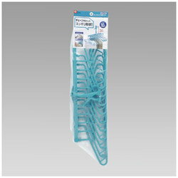 レック フリーグリップ10連ハンガー　ブルー W-306 W306