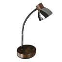 オリンピア LEDテーブルランプ(木製ダークブラウン) GS1704DB