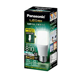 Panasonic(パナソニック) LDT6N-G/S/T6 LED電球 ホワイト  LDT6NGST6 