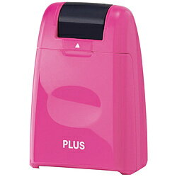 PLUS 個人情報保護スタンプ「ローラーケシポン」（レギュラーサイズ26mm幅・ピンク） IS-500CM-BPK IS500CMBPK