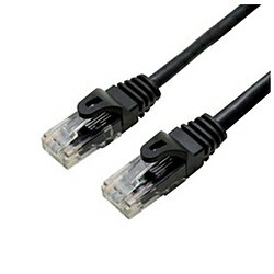 ミヨシ カテゴリー6対応　LANケーブル　（ブラック・10m）　LB610BK LB610BK 【ビックカメラグループオリジナル】