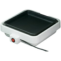 オーム電機 ミニホットプレート COK-YH75B-W COKYH75BW [振込不可]