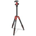 Manfrotto Elementトラベル三脚 スモール MKELES5RD-BH レッド  MKELES5RDBH