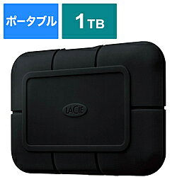 LaCie STHZ1000800 SSD Thunderbolt3対応 1TB 耐衝撃 USB3.1(Gen1) 防水 防塵 高速データ転送 Rugged SSD Pro(Mac/Windows11対応) ［1TB /ポータブル型］ STHZ1000800 [振込不可] [代引不可]