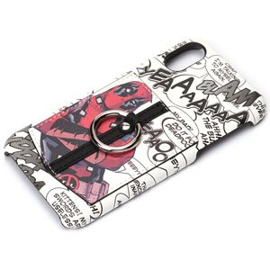 乐天商城 - MARVEL マーベル スマートフォンケース ハード ポケット リング付き ホワイト デッドプール iPhone XS iPhone X ケースタイプ PG-DCS424DEP PGA PG-DCS424DEP PGA