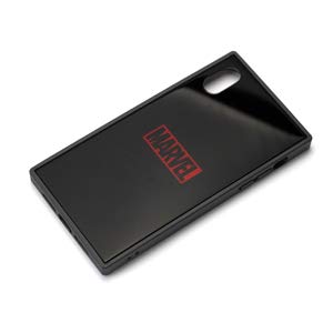 乐天商城 - MARVEL マーベル スマートフォンケース ガラスハイブリッド ロゴ ブラック iPhone XR ケースタイプ PG-DCS620BK PGA PG-DCS620BK PGA