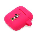 ディズニー AirPods 充電ケース シリコンカバー ミッキー&フレンズ ミニーマウス PG-DAPC02MNE PGA PG-DAPC02MNE PGA