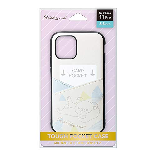 Rakuten - リラックマ スマートフォンケース タフポケット スタイル 寝そべり iPhone 11 Pro ケースタイプ YY03203 PGA YY03203 PGA