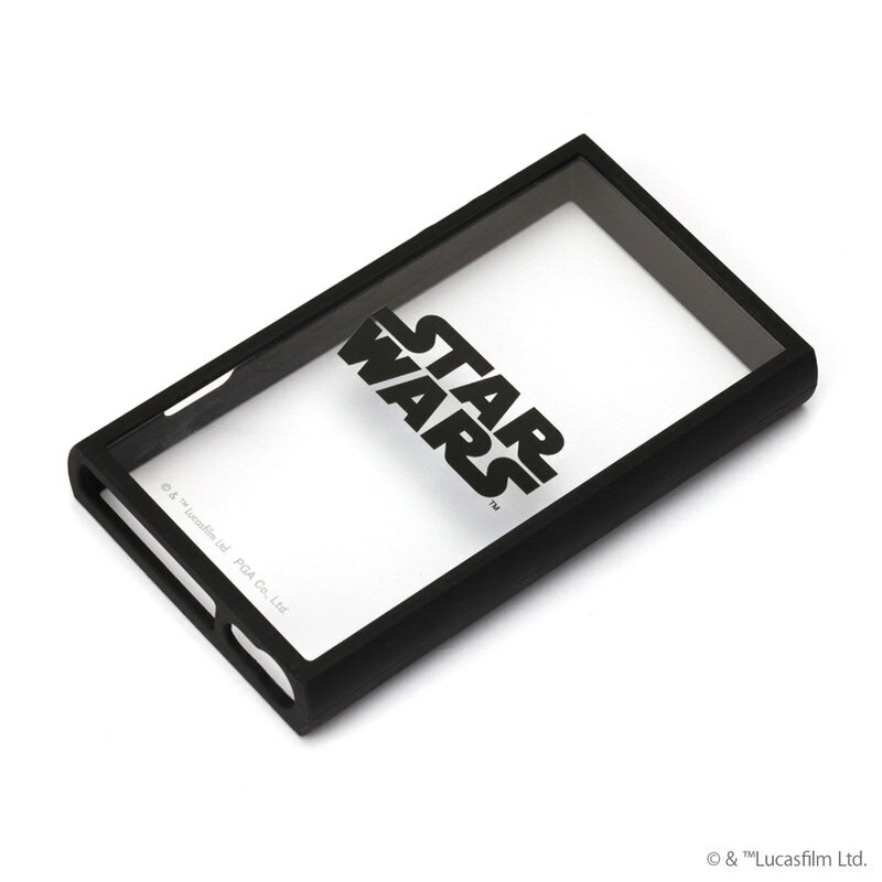 STAR WARS スター・ウォーズ スマートフォンケース ガラスタフ ロゴ STAR WARS WALKMAN NW-A100 ケースタイプ PG-WADGT03SW PGA PG-WADGT03SW PGA