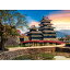 夕日に佇む松本城 長野 ジグソーパズル 日本の風景 500ピース 38×53cm 05-1038 やのまん 1,980円