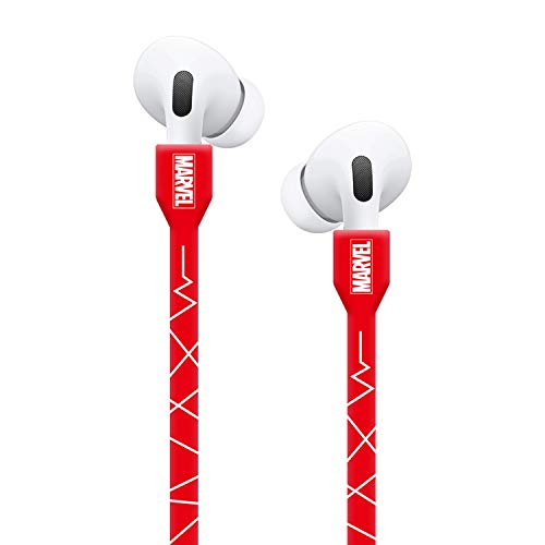 MARVEL マーベル AirPods Pro AirPods ネックストラップ ロゴ レッド PG-DNST02MVL PGA PG-DNST02MVL PGA