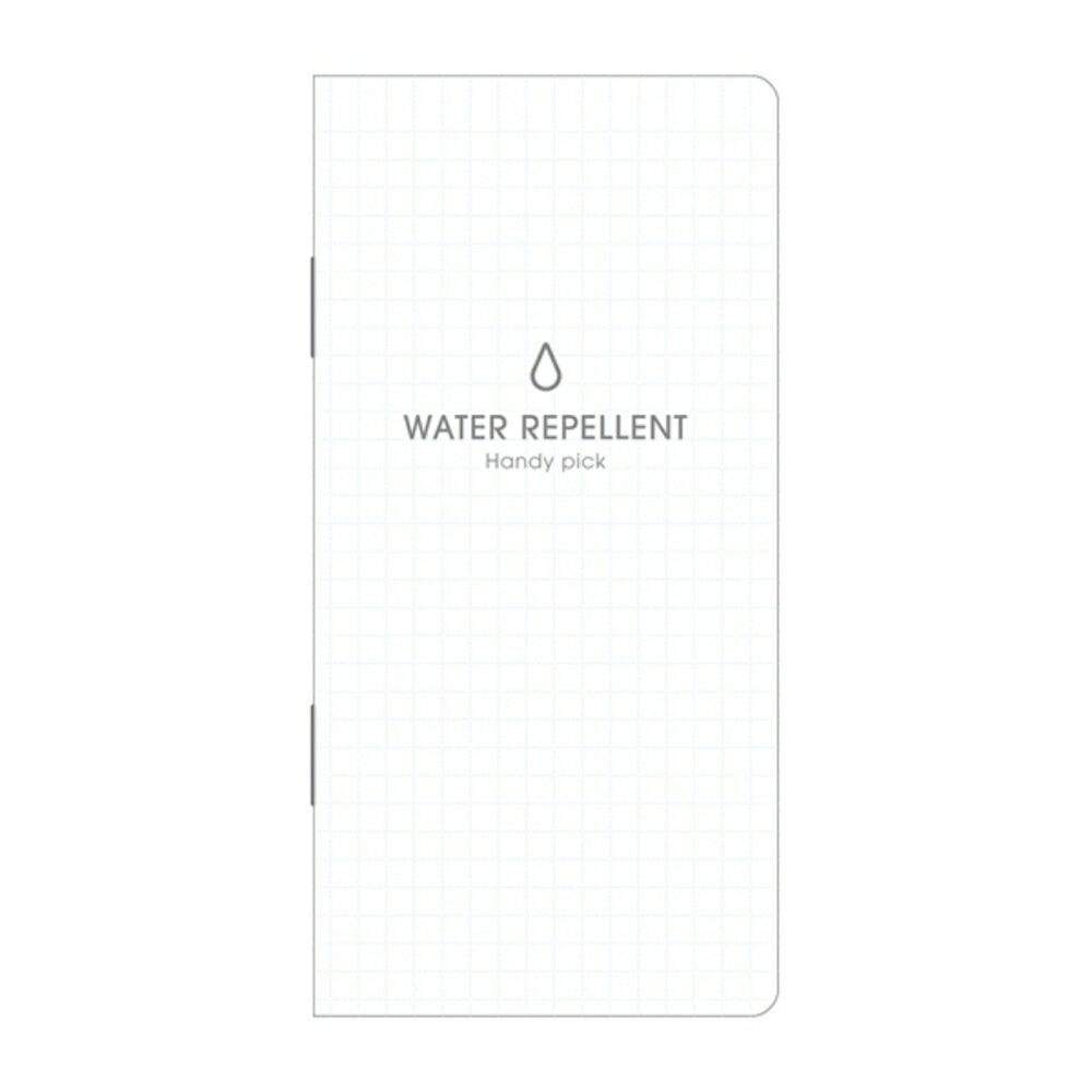 ダイゴー ハンディピック Handy pick 差し込み手帳 L ラージサイズ WATER REPELLENT 防水ノート クリア