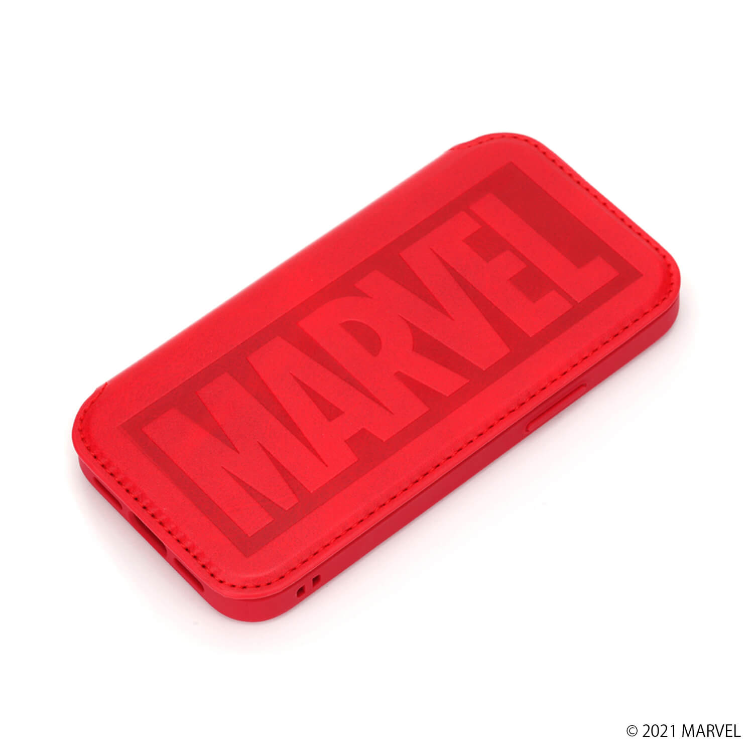 乐天商城 - MARVEL マーベル スマートフォンケース ガラスフリップ ロゴ iPhone 12 mini 手帳タイプ PG-DGF20F04MVL PGA PG-DGF20F04MVL PGA